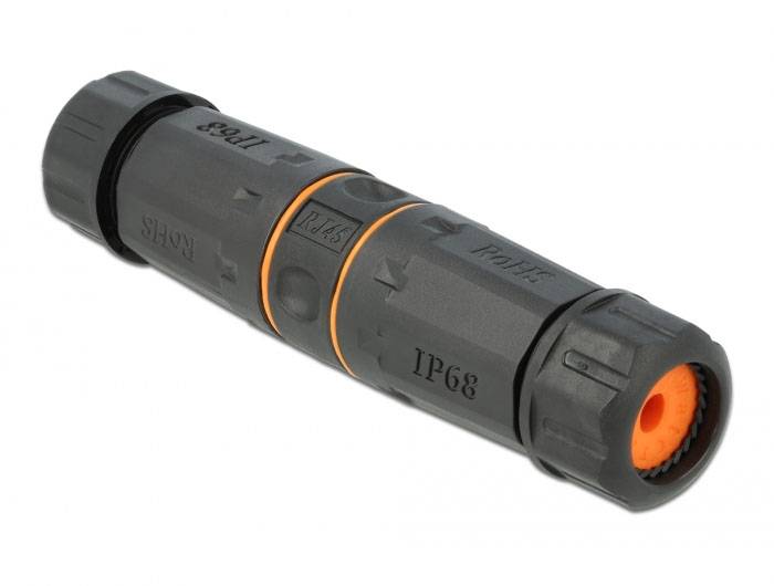 Delock RJ45 Netzwerk Adapter [1x RJ45-Buchse - 1x RJ45-Buchse] Schwarz