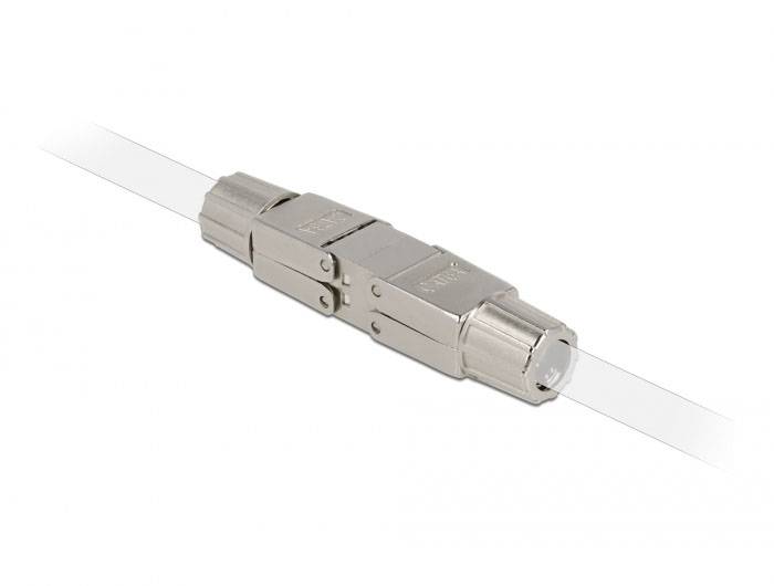 Delock Netzwerk Adapter [1x LSA - 1x LSA] Silber