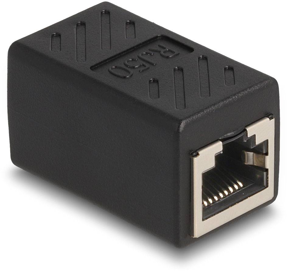 Delock RJ50 Netzwerk Adapter [1x RJ50-Buchse - 1x RJ50-Buchse] Schwarz