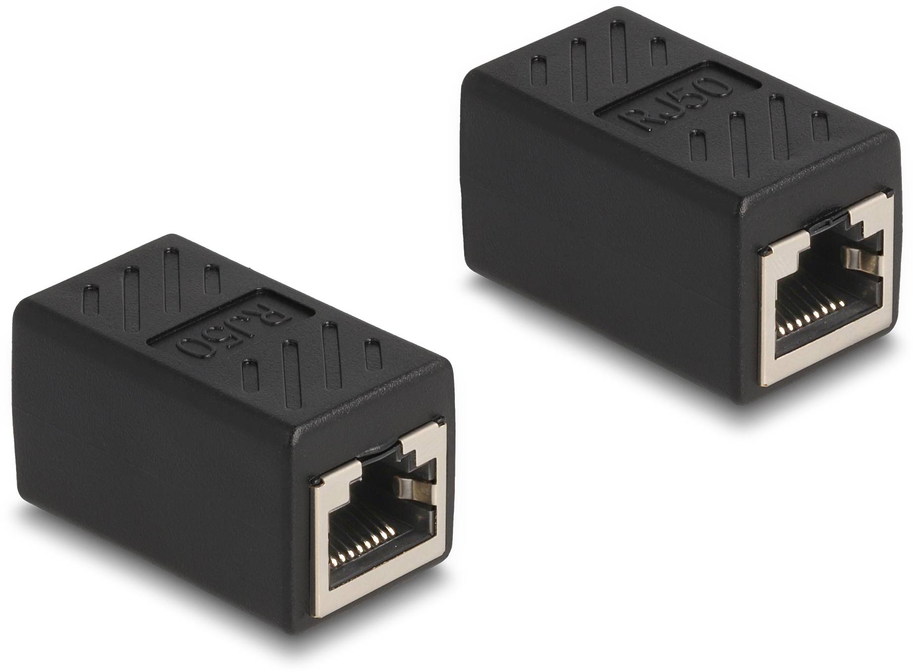 Delock RJ50 Netzwerk Adapter [1x RJ50-Buchse - 1x RJ50-Buchse] Schwarz