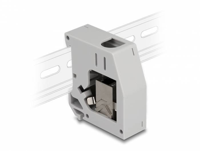 Delock 86959 Hutschienenadapter Keystone CAT 6a 1St.