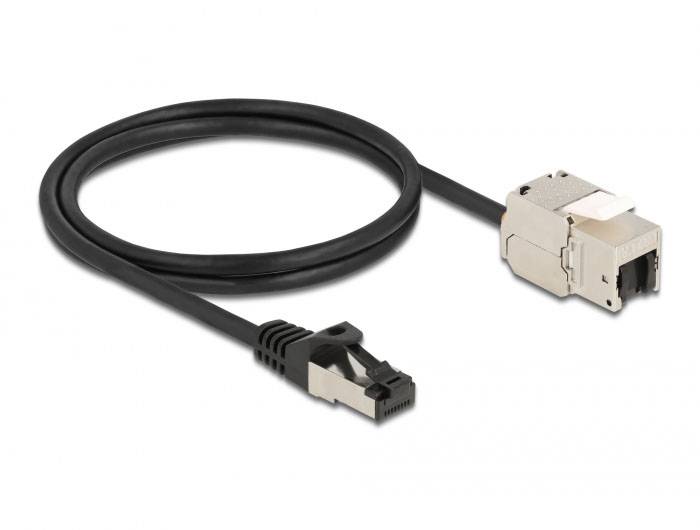 Delock 87027 RJ45-Einbaumodul Keystone CAT 6a 1St.