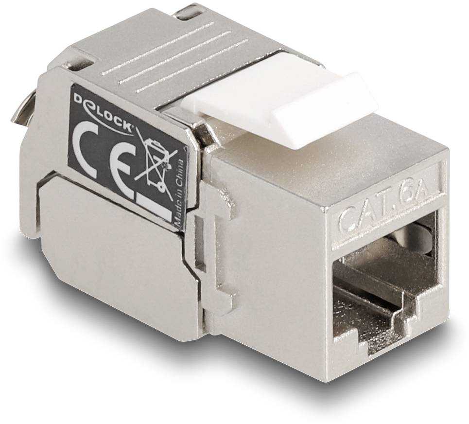 Delock 87856 RJ45-Einbaumodul Keystone CAT 6a 1St.