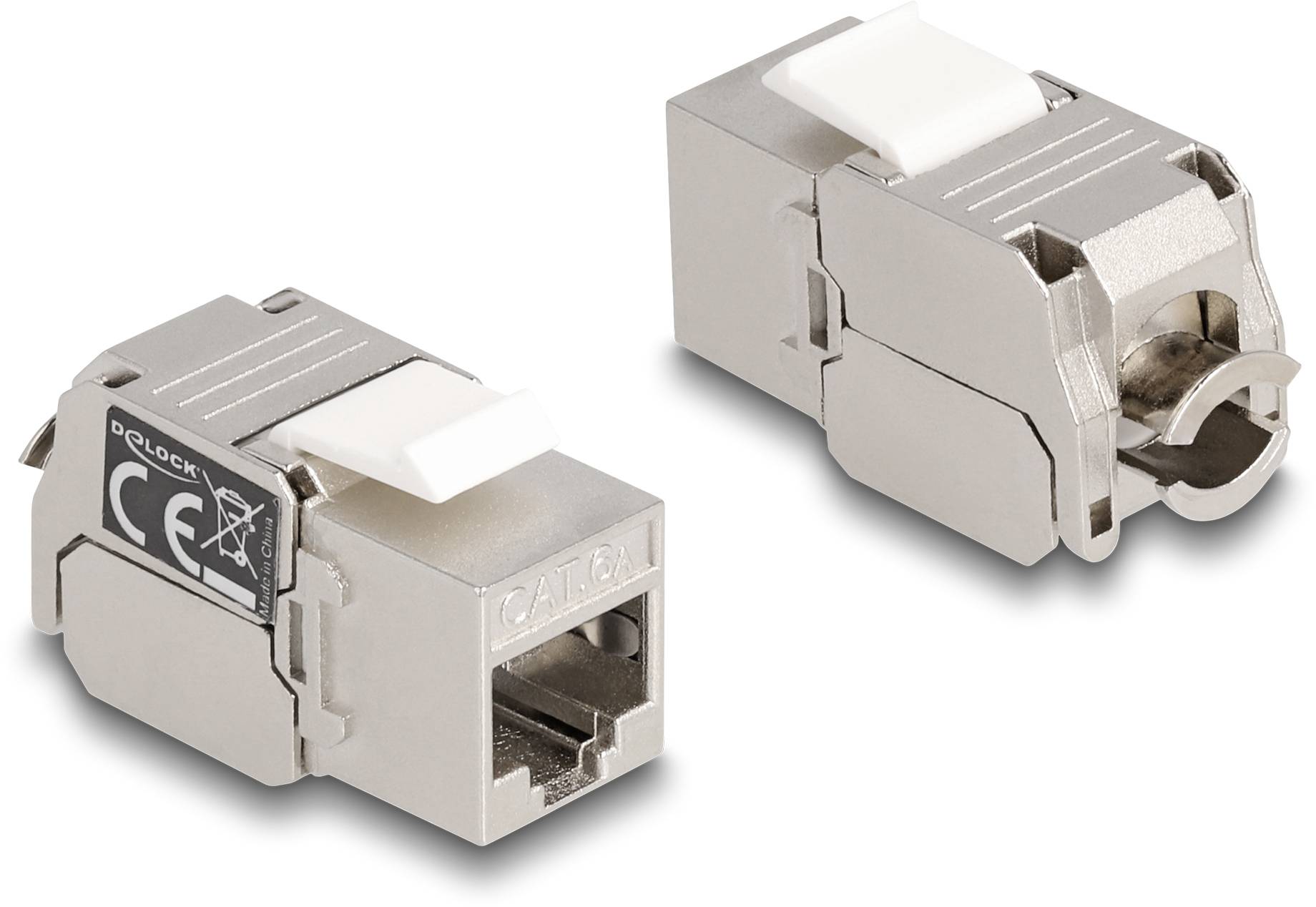 Delock 87856 RJ45-Einbaumodul Keystone CAT 6a 1St.