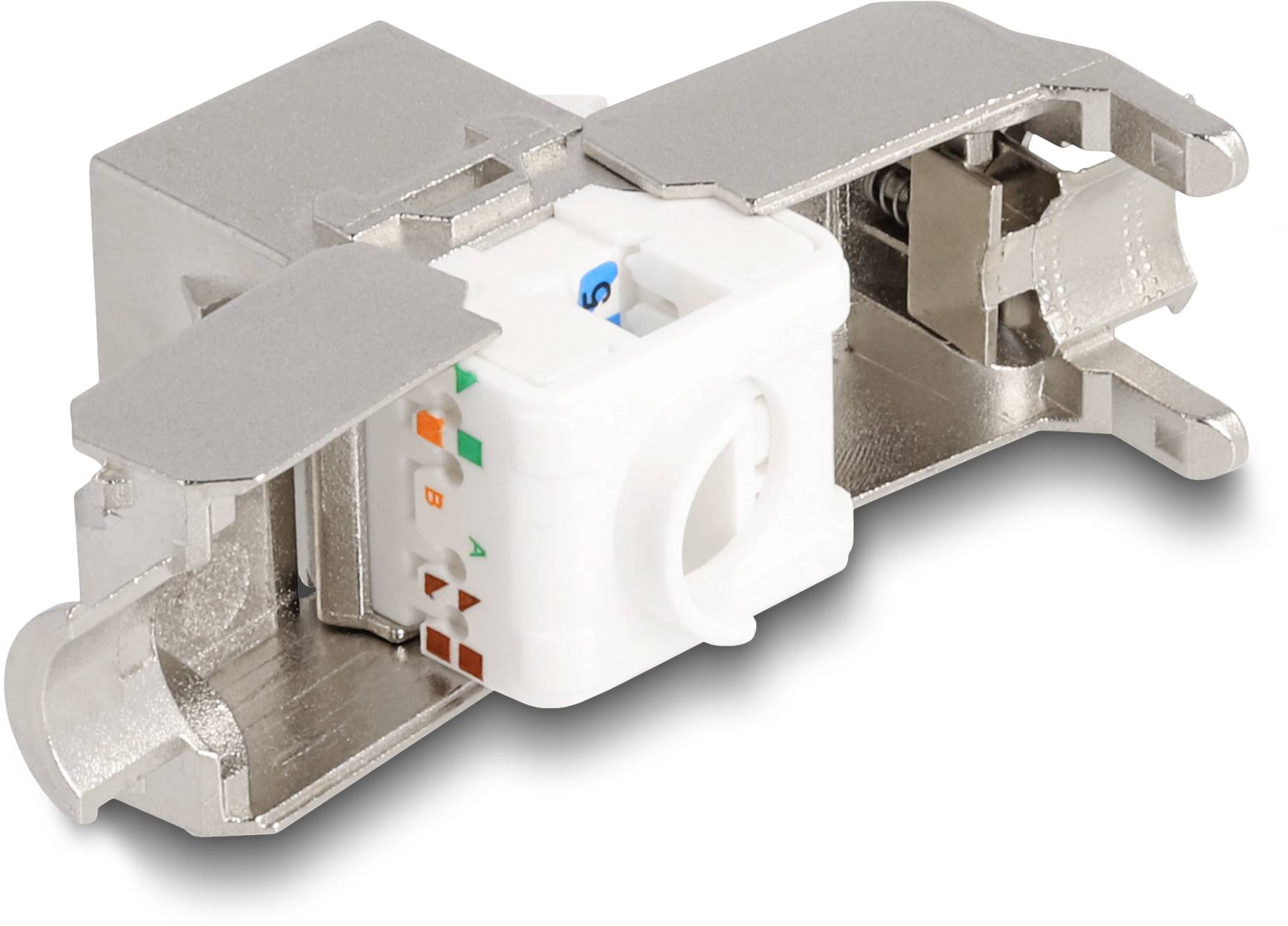 Delock 87856 RJ45-Einbaumodul Keystone CAT 6a 1St.