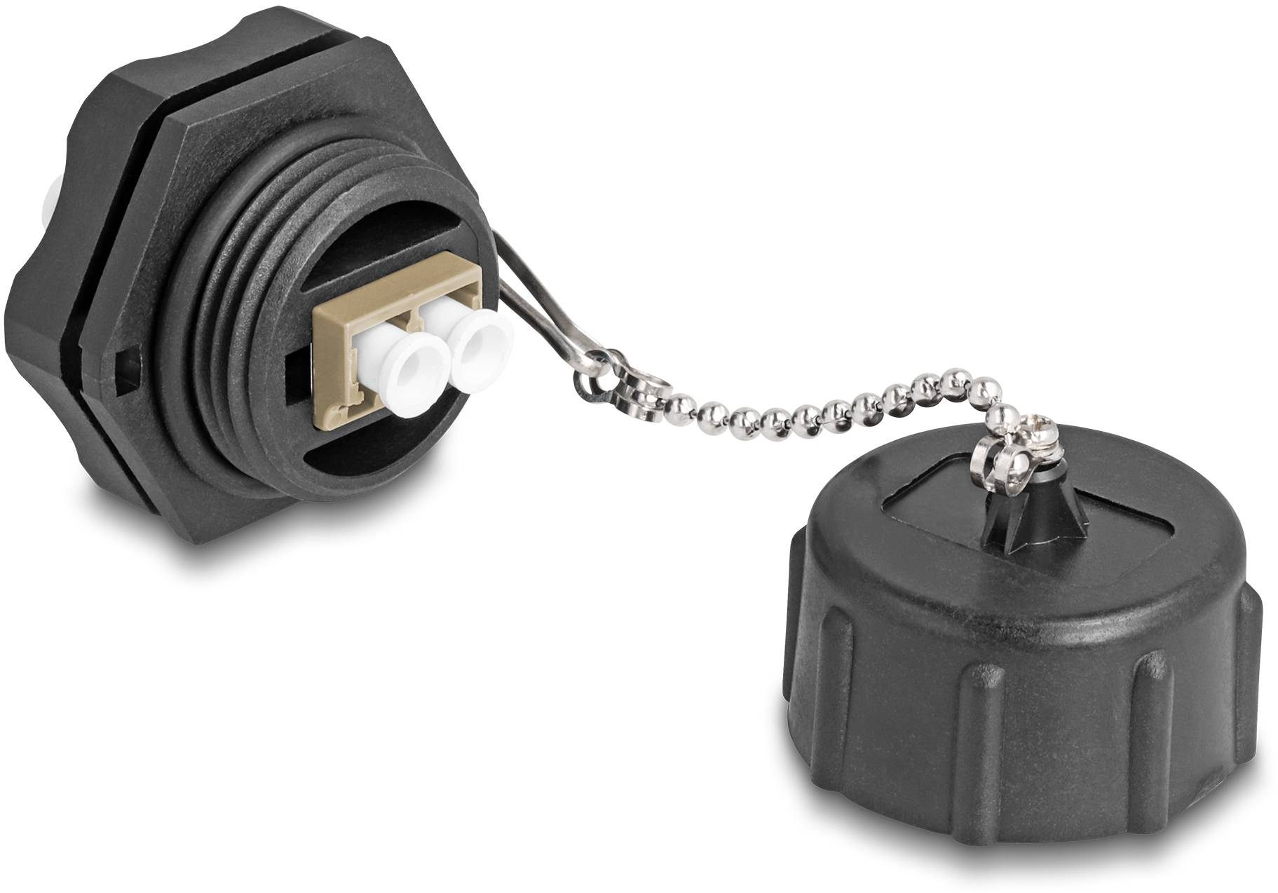 Delock LWL-Steckverbinder, Zubehör 87885 Durchgangsadapter Bag