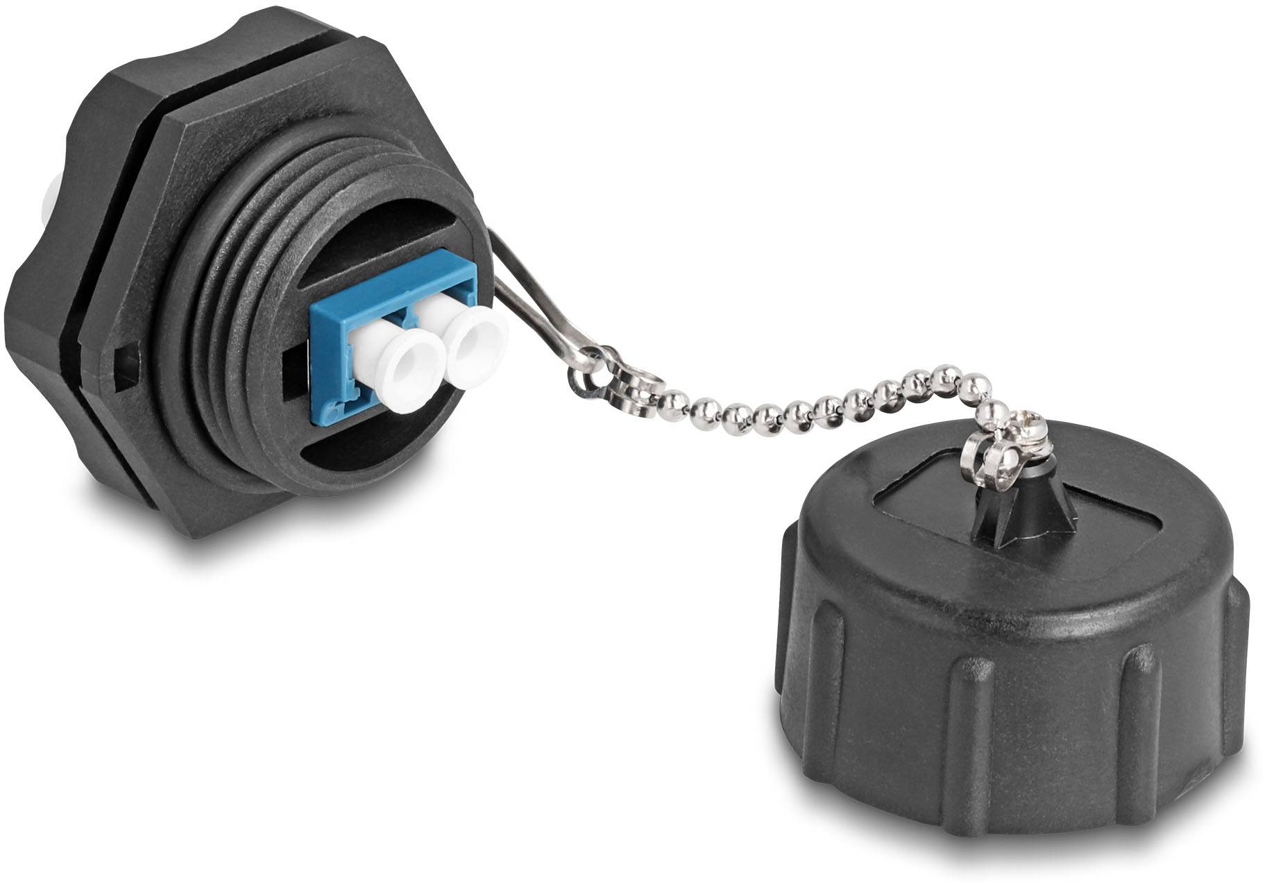 Delock LWL-Steckverbinder, Zubehör 87886 Durchgangsadapter Bag