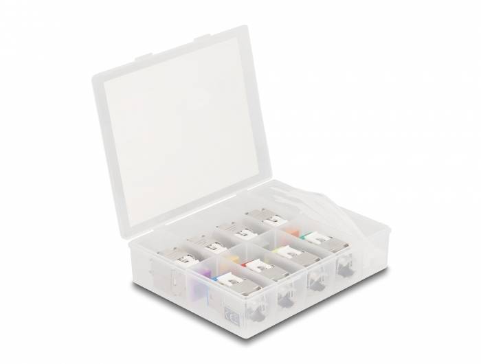 Delock 87896 RJ45-Einbaumodul Keystone CAT 6a 1St.