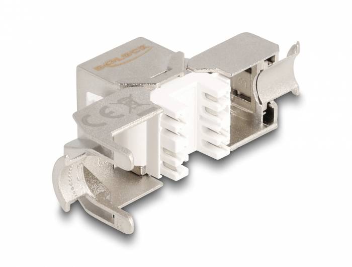 Delock 87898 RJ45-Einbaumodul Keystone CAT 6a 1St.