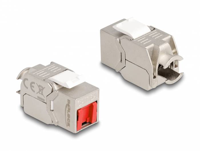 Delock 87952 RJ45-Einbaumodul Keystone CAT 6a 1St.