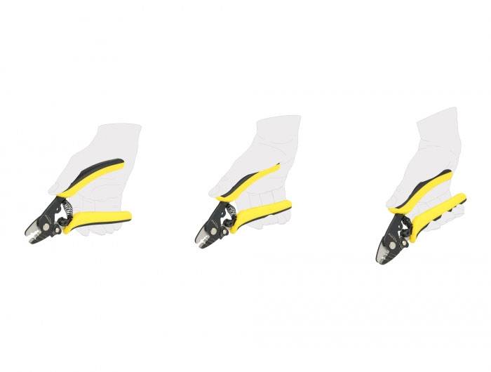 Delock 90552 90552 Elektronik- u. Feinmechanik Glasfaser-Abisolierwerkzeug