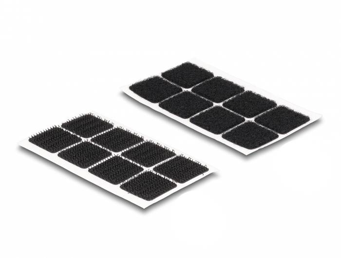 Delock Klettpunkt Schwarz 64St.