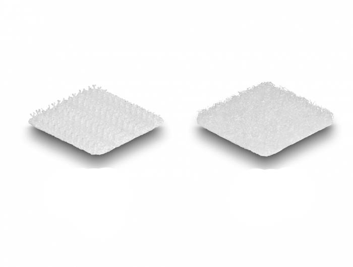 Delock Klettpunkt Weiß 64St.