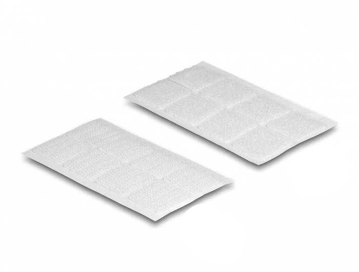 Delock Klettpunkt Weiß 64St.