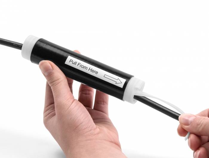 Delock 20861 Kaltschrumpfschlauch Schwarz 35mm 9.5mm 1St.