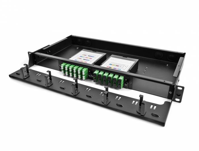 Delock 66924 Patch-Panel 1 HE Schwarz