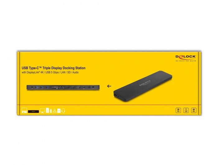 Delock USB-C® Dockingstation 88050
