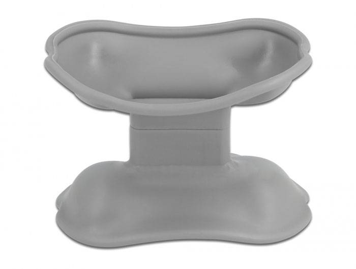 Delock Anwickelclip 18335 Schwarz, Grau, Weiß 1 Set