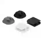 Delock Kabel-Halteclips Kunststoff Schwarz, Grau 4 St. 18394 Delock Kabel-Halteclips Kunststoff Schwarz, Grau 4 St. 18394