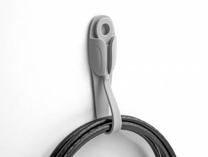 Delock Kabel-Halteclips Silikon (B x H) 25mm x 10mm 1 Set 18427