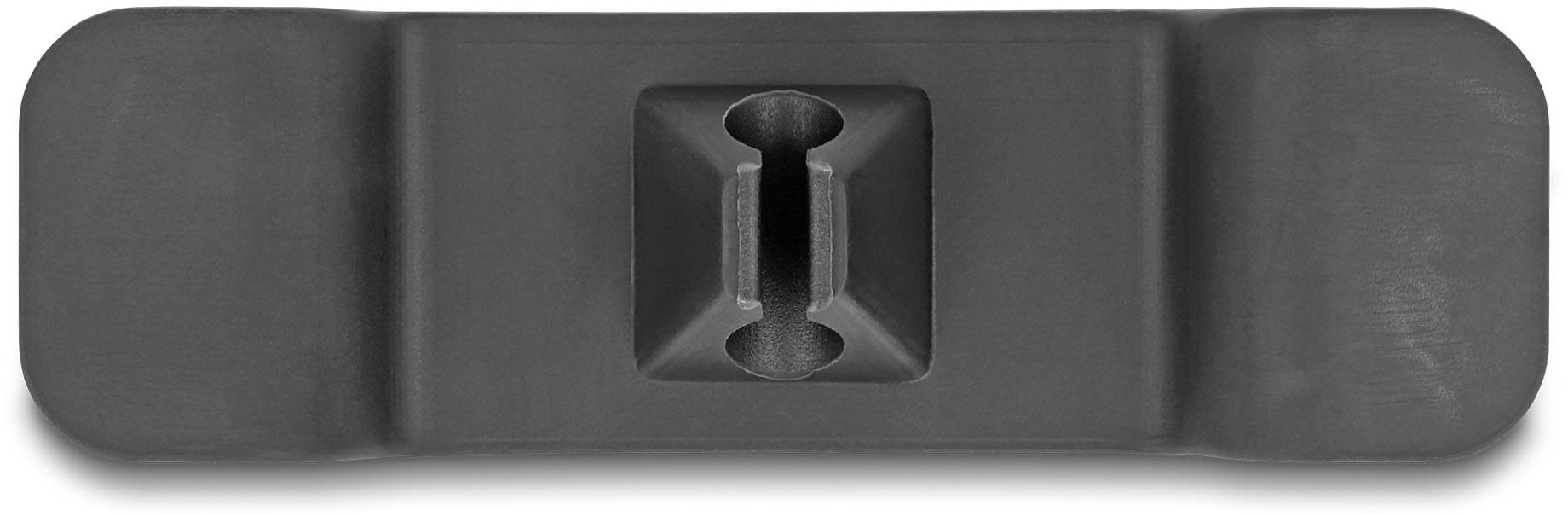 Delock Kabel-Halteclips Thermoplast Schwarz 3 St. 18447