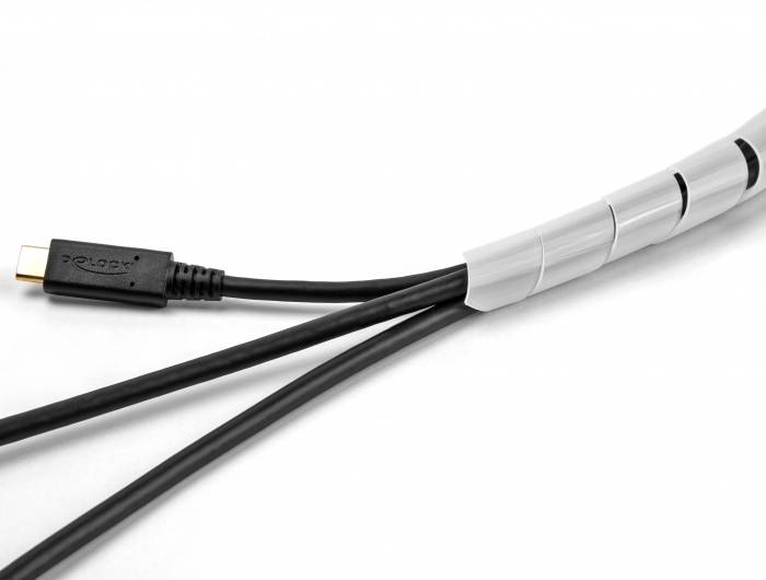 Delock 19058 19058 Kabelschlauch 16mm (max) Transparent 1St.