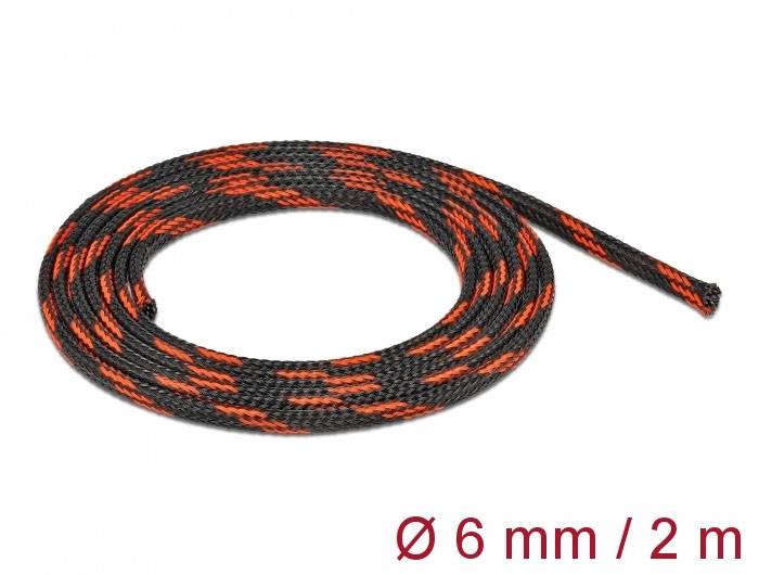 Delock 20738 20738 Geflechtschlauch Polyester 2m 1St.