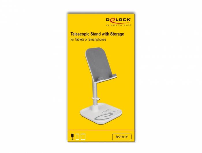 Delock 18407 Handy Dockingstation Silber, Weiß