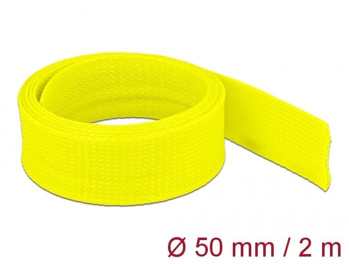 Delock 20760 20760 Geflechtschlauch Gelb Polyester 2m 1St.