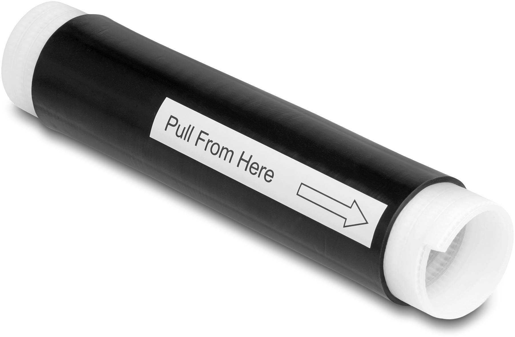 Delock 20858 Kaltschrumpfschlauch Schwarz 25mm 6.5mm 1St.