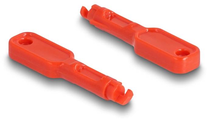 Delock RJ45 LAN Port Schloss 20928 Rot 20928