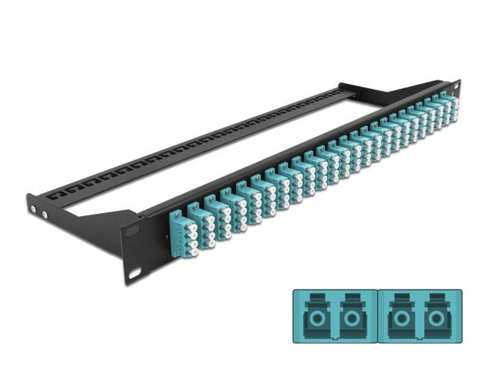 Delock 43401 LWL-Patchpanel 24 Port LC 1 HE