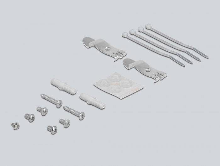 Delock 43407 Patch-Panel Grau