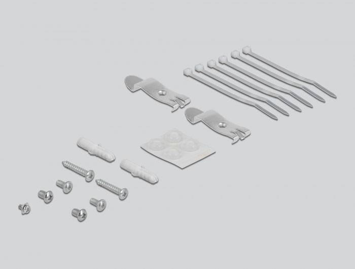 Delock 43410 Patch-Panel Grau