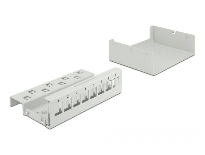 Delock 43412 Patch-Panel Grau