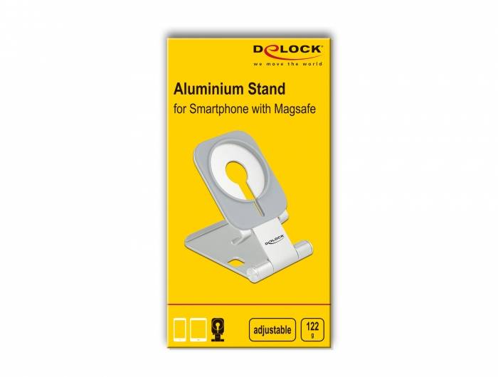 Delock 18426 Handy Ständer Aluminium