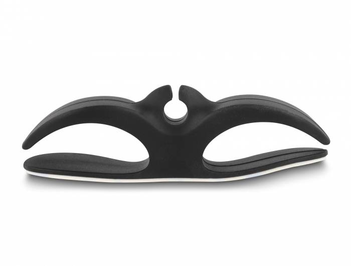 Delock Kabel-Halteclips Silikon Weiß, Grau, Schwarz (B x H) 103mm x 28mm 1 Set 18443