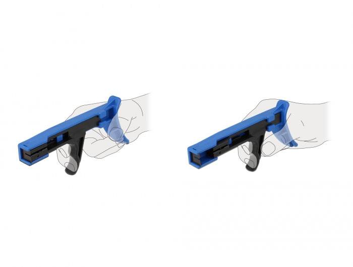 Delock 18641 Kabelbinder-Sortiment Mehrfarbig 1 Set