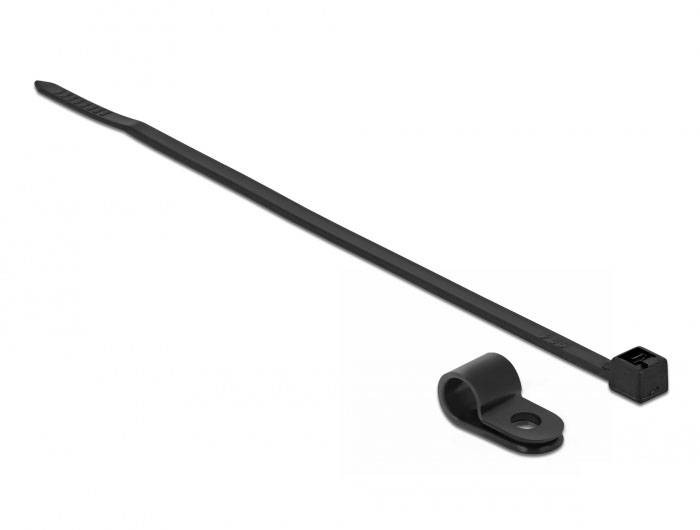 Delock 18862 Kabelhalter 18862 Schwarz