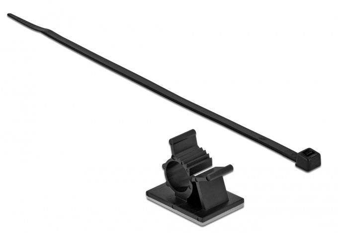 Delock Befestigungsclip 18880 Schwarz 1 Set
