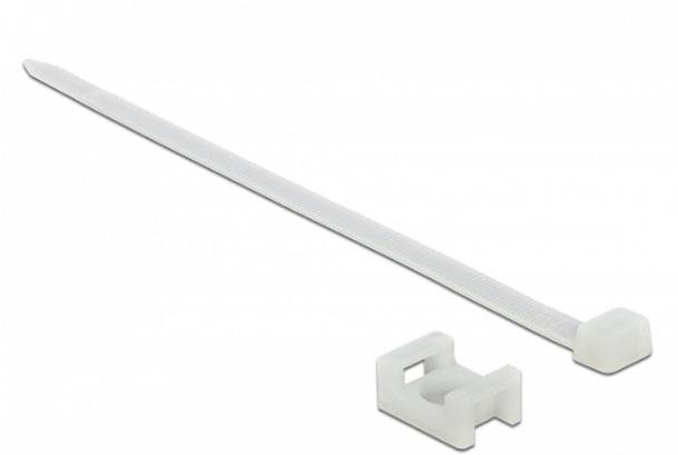 Delock 18885 Kabelbinder Weiß 10St.