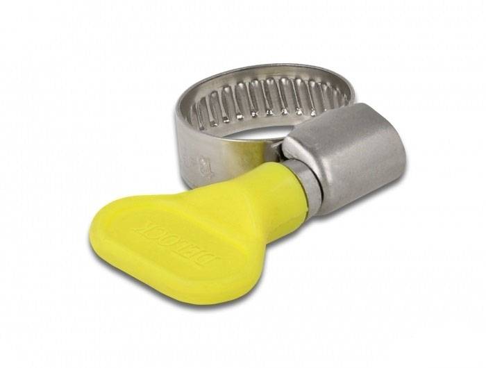 Delock 19419 Schlauchschelle Edelstahl, Kunststoff Bündel-Ø (min.) 13mm Bündel-Ø (max.) 19mm 10St.