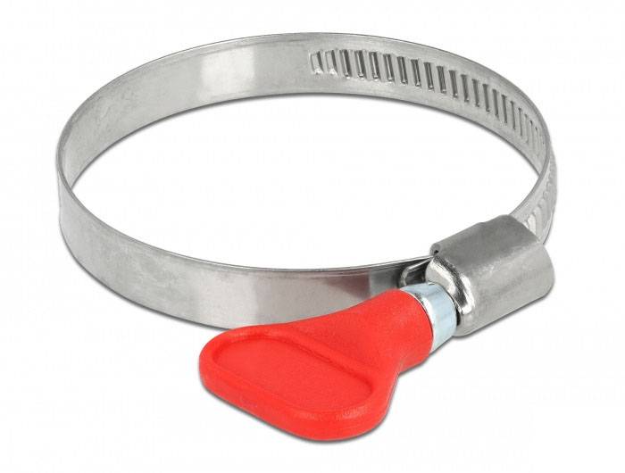 Delock 19518 Schlauchschelle Edelstahl, Kunststoff Bündel-Ø (min.) 40mm Bündel-Ø (max.) 60mm 5St.