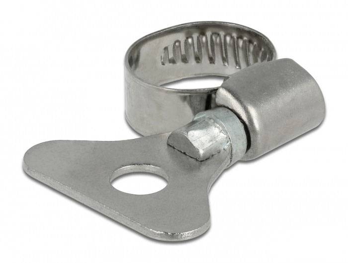 Delock 19571 Schlauchschelle Edelstahl, Kunststoff Bündel-Ø (min.) 10mm Bündel-Ø (max.) 16mm 10St.
