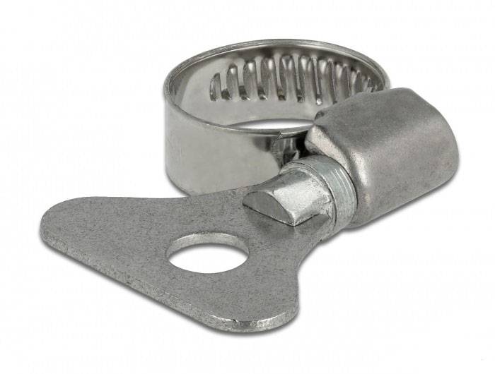 Delock 19572 Schlauchschelle Edelstahl, Kunststoff Bündel-Ø (min.) 13mm Bündel-Ø (max.) 19mm 10St.