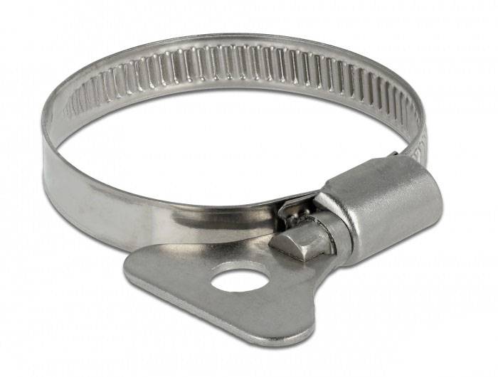 Delock 19580 Schlauchschelle Edelstahl, Kunststoff Bündel-Ø (min.) 32mm Bündel-Ø (max.) 50mm 10St.