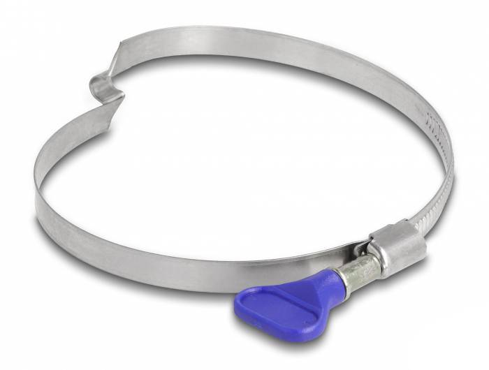 Delock 19614 Schlauchschelle Edelstahl Kunststoff Bündel-Ø (min.) 80mm Bündel-Ø (max.) 100mm 5St.