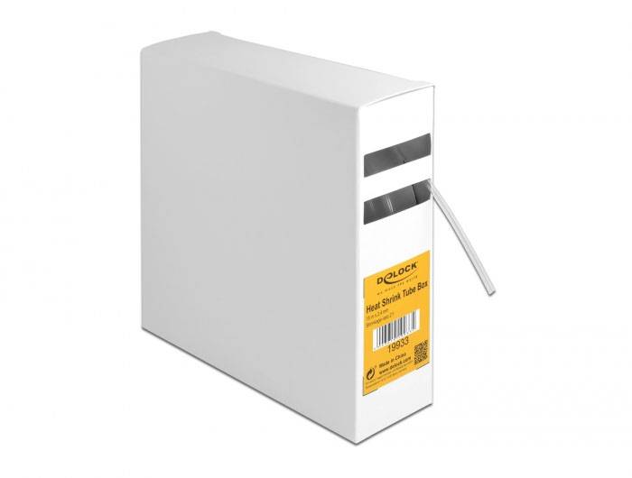 Delock 19933 Schrumpfschlauch Transparent 2.4mm Schrumpfrate:2:1 1St.