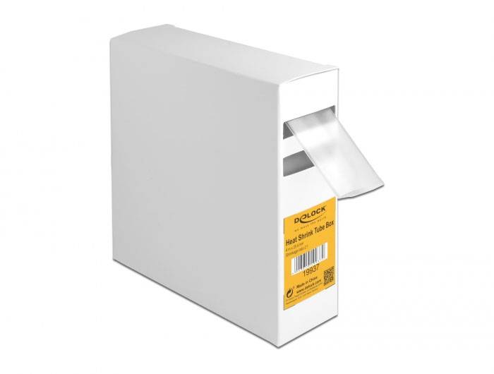 Delock 19937 Schrumpfschlauch Transparent 25mm Schrumpfrate:2:1 1St.