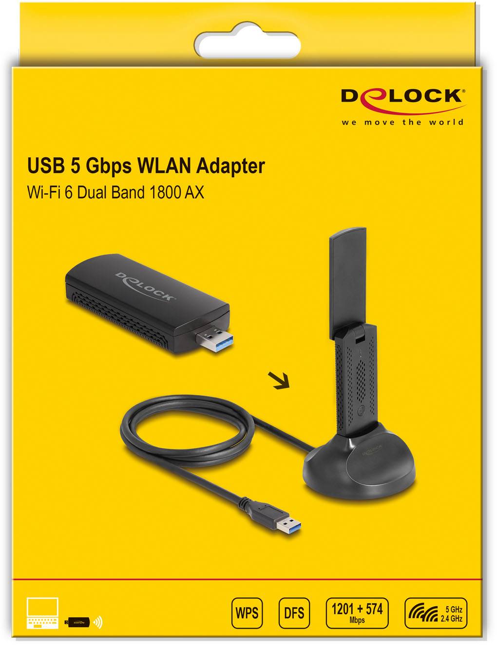 Delock 12771 WLAN Adapter WLAN